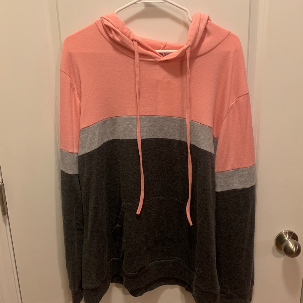 NWT Pink Lightweight Hoodie